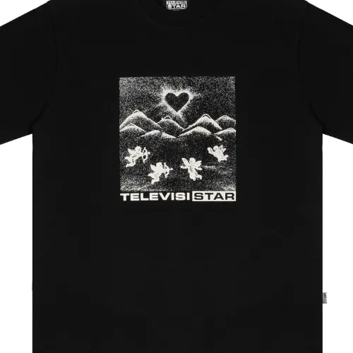 Televisi Star Love Valley Black T-Shirt