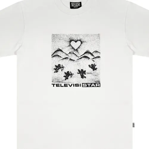 Televisi Star Love Valley White T-Shirt