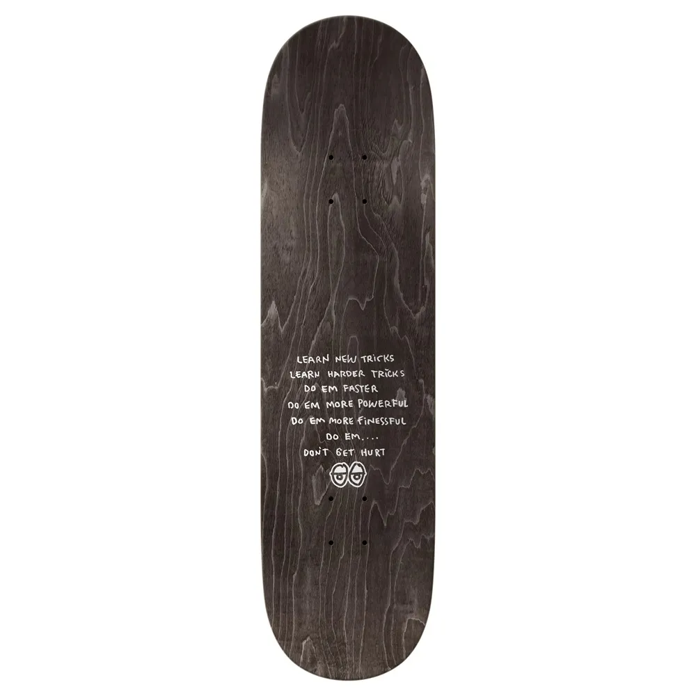 Krooked Worrest Bigfoot Twin Slick 8.3 Skateboard Deck