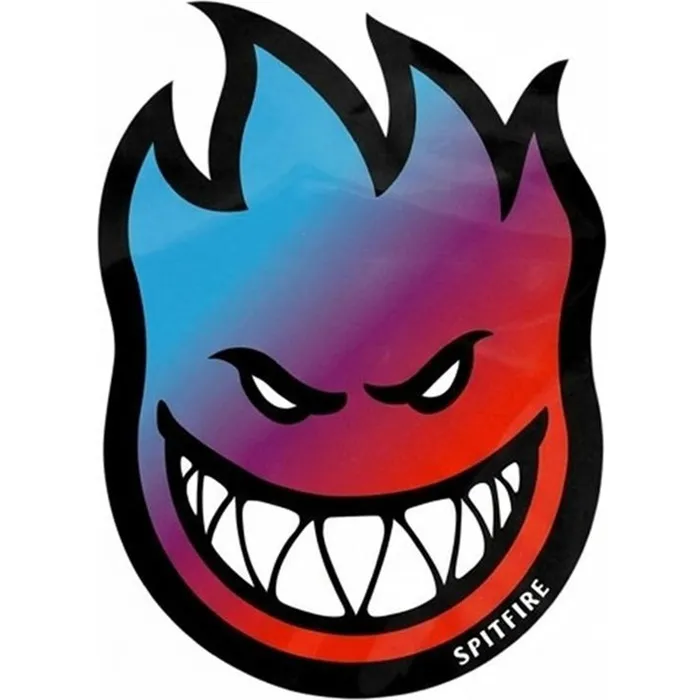 Spitfire Bighead Fade Medium Sticker