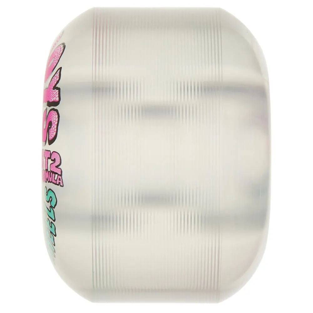 Snot Wheel Co Wide Boys Clear 99A 53mm Skateboard Wheels