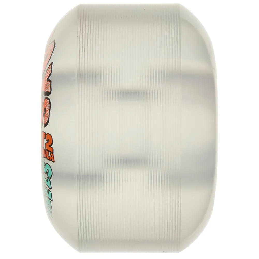 Snot Wheel Co Wide Boys Clear 101A 57mm Skateboard Wheels