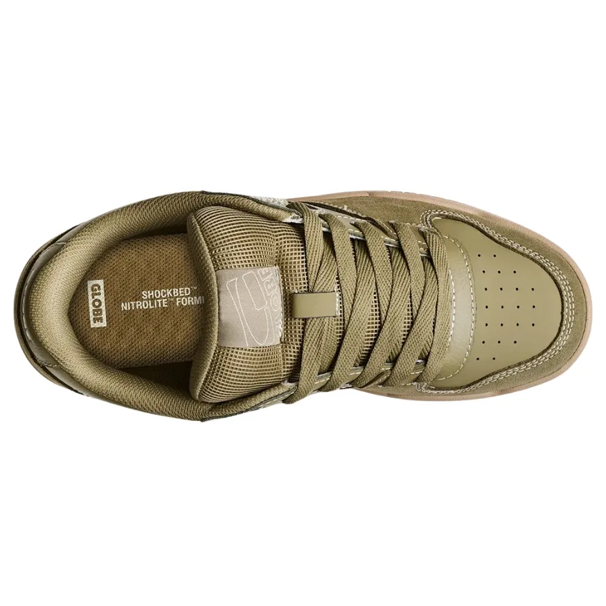 Globe Mojo 2.0 Olive Gum Mens Skate Shoes