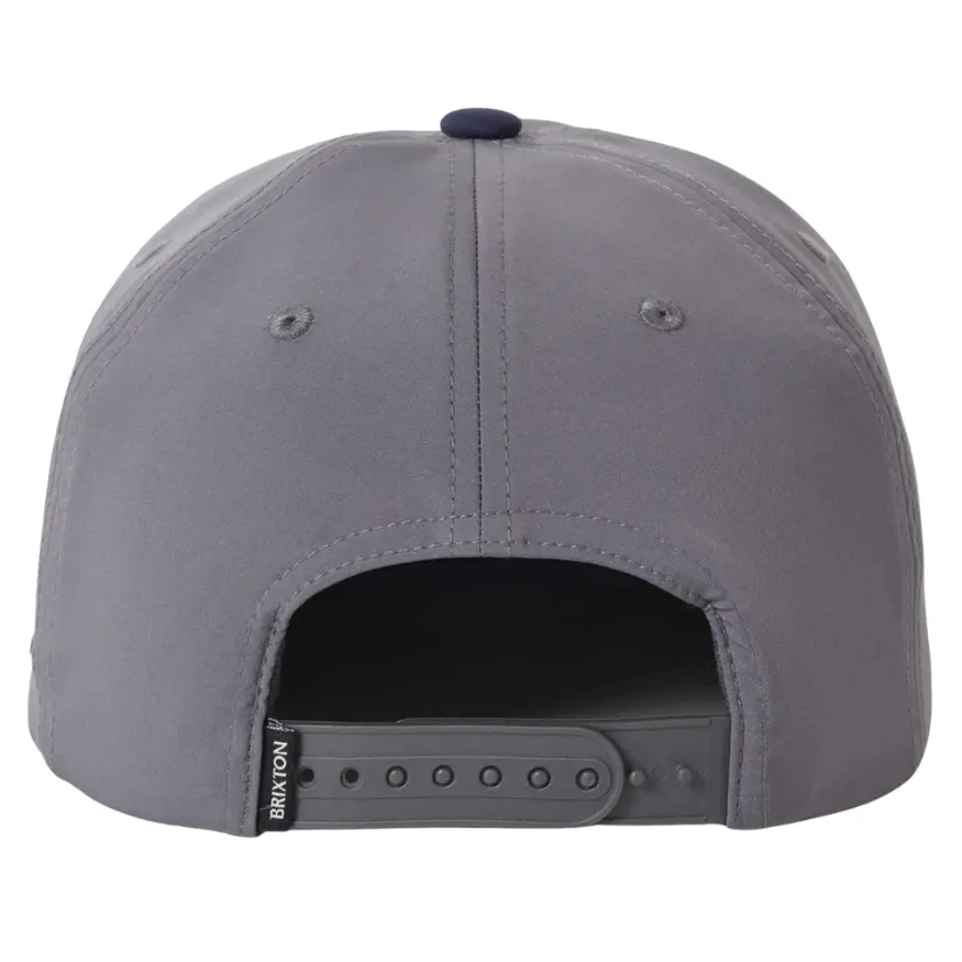 Brixton Beta MP Trooper Navy Water Snapback Hat