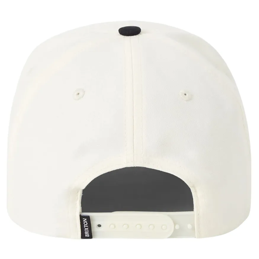 Brixton Well Netplus Whitecap Black Snapback Hat