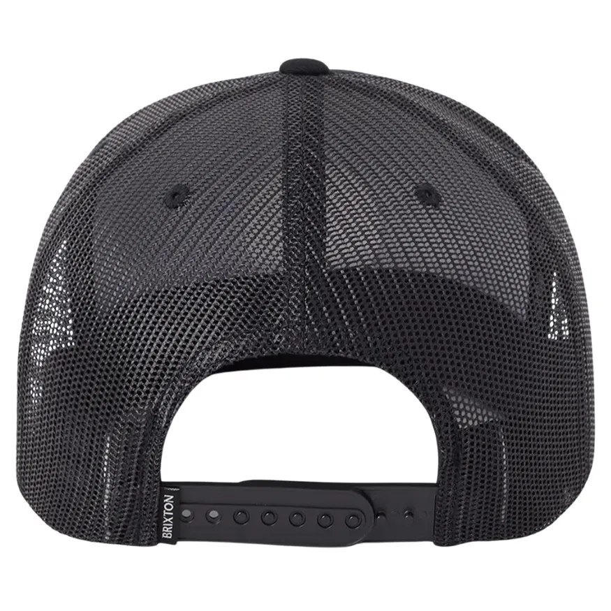 Brixton Oath MP Black Black Black Trucker Hat