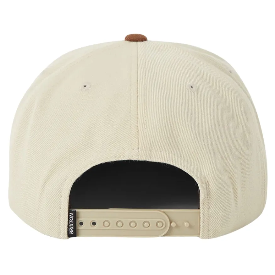Brixton Oath III Khaki Caramel Snapback Hat