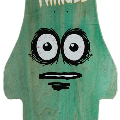 Heroin Wingy Thingee Teal 15.25 Skateboard Deck