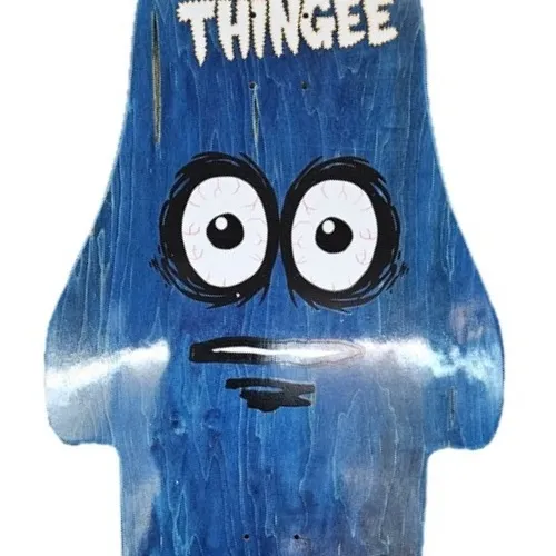 Heroin Wingy Thingee Blue 15.25 Skateboard Deck