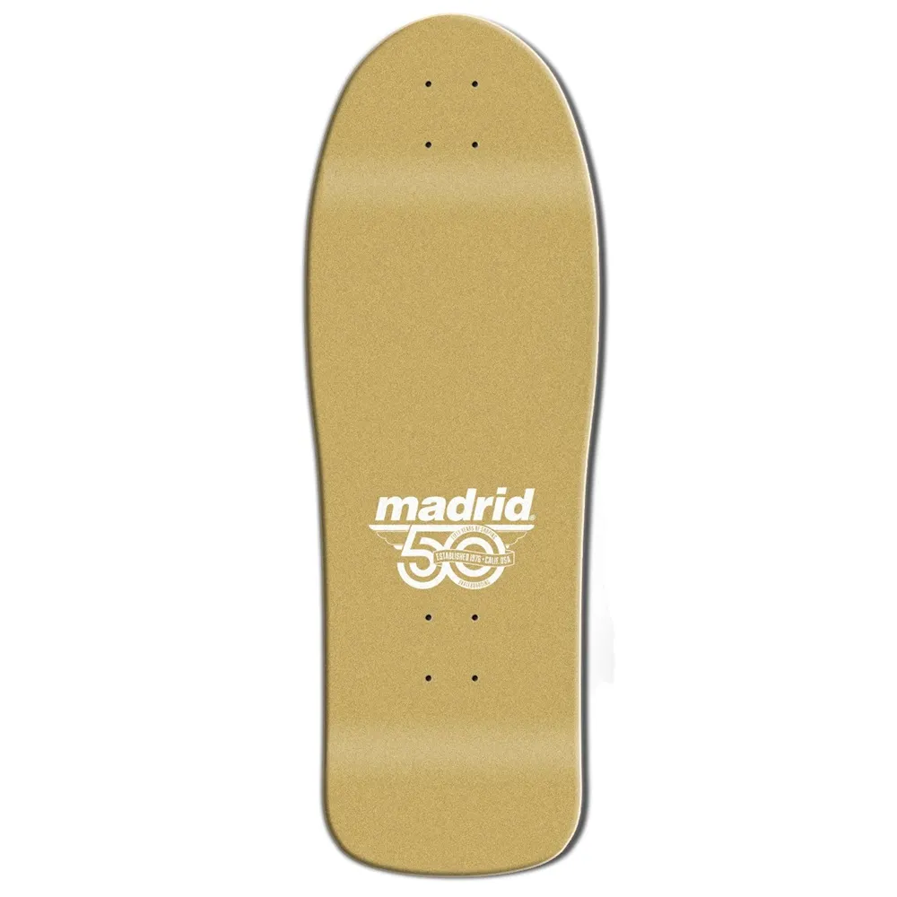 Madrid Beau Brown Gold SHOF Limited Edition 10.25 Skateboard Deck