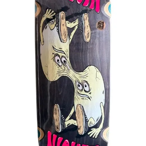 Heroin Merged Tall Boy Black 10.25 Skateboard Deck