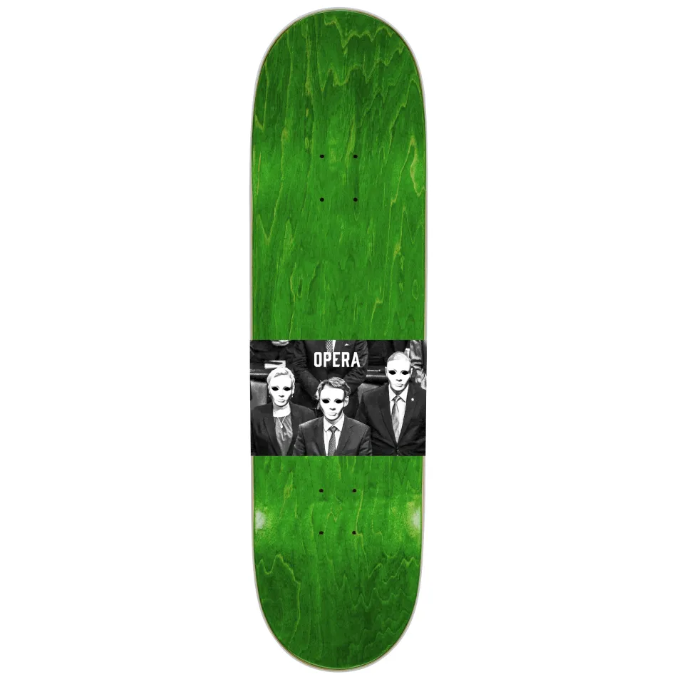 Opera Meritocracy EX7 Black 9.0 Skateboard Deck