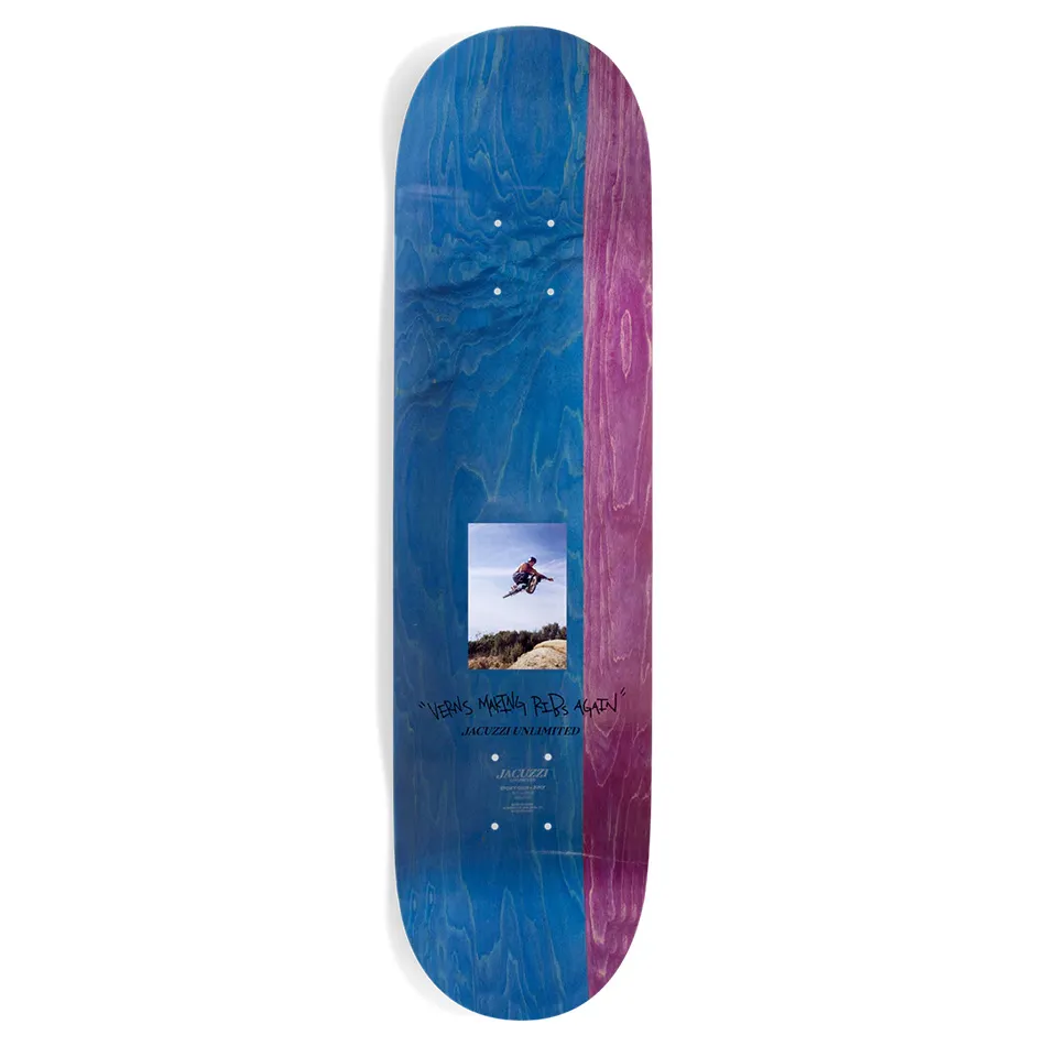 Jacuzzi Dirtbike EX7 Tony Latham 8.25 Skateboard Deck