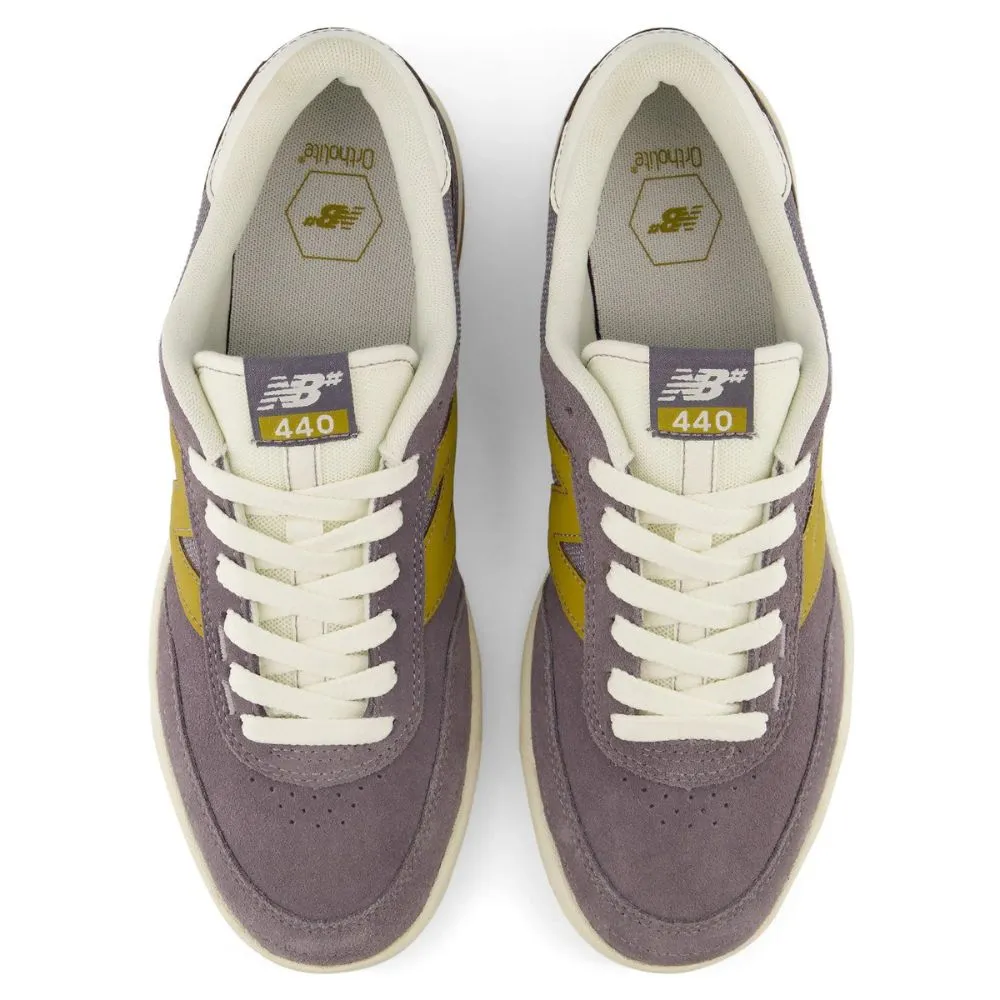 New Balance UN440PRB V2 Grey Gum Mens Skate Shoes