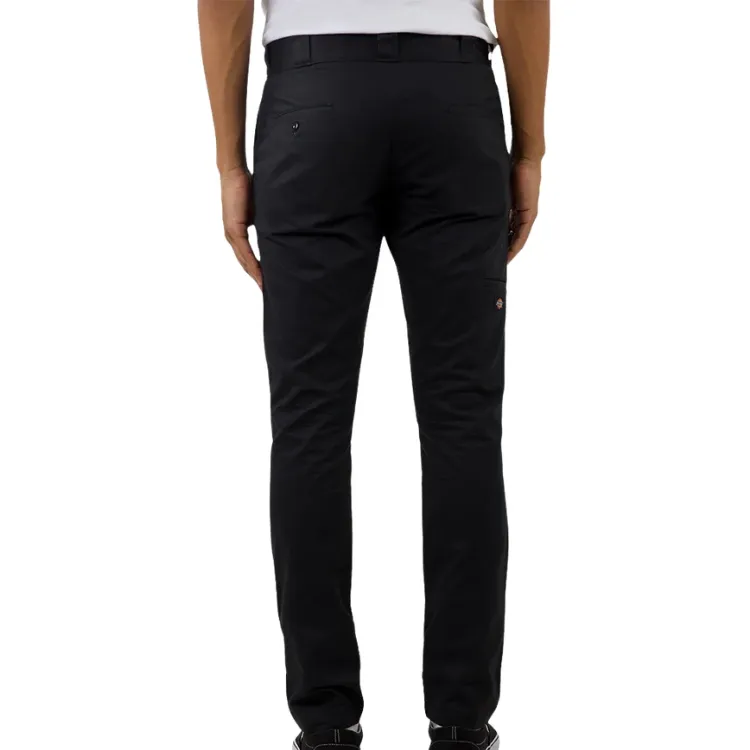 Dickies WP811 Skinny Straight Double Knee Black Pants