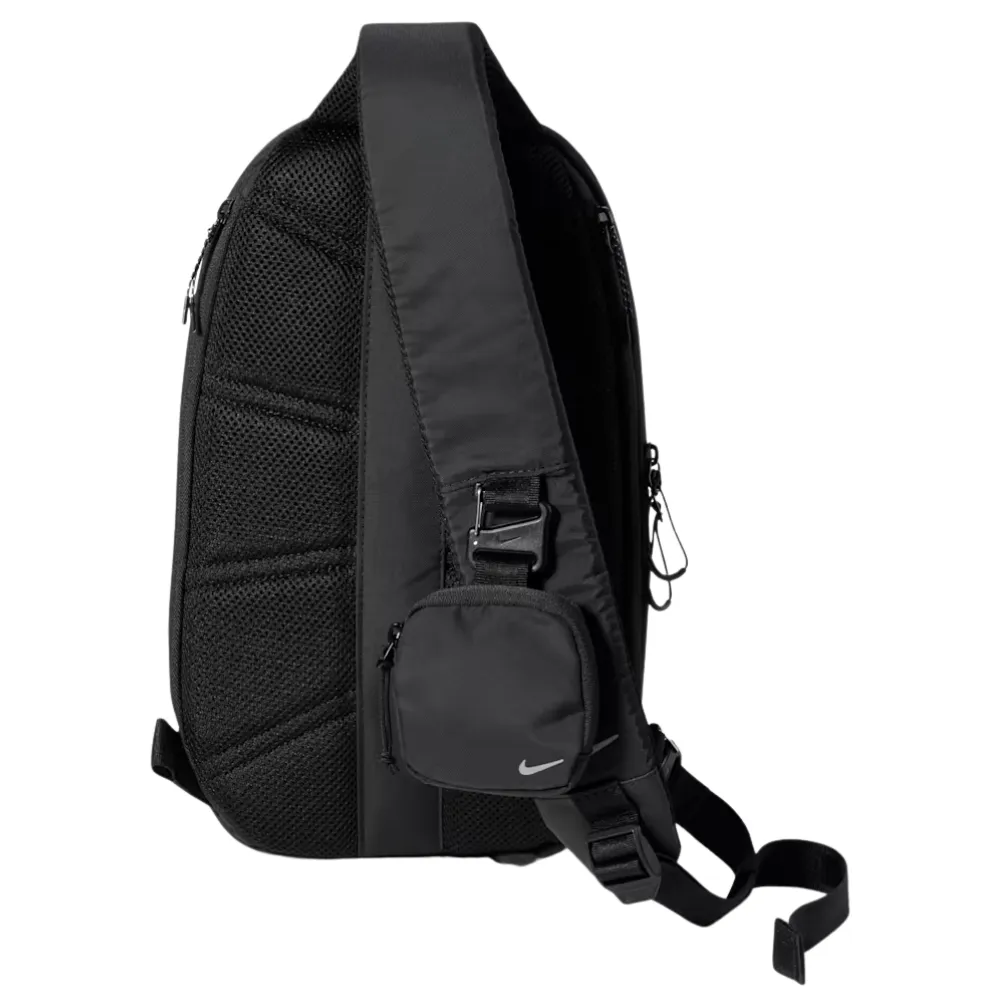Nike Commute Black Black Reflect Silver Sling Bag