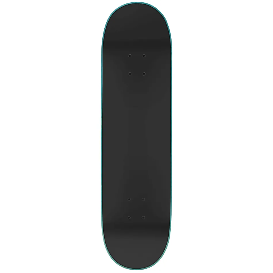 Push Peek Over Soft Top Yellow 7.0 Complete Skateboard