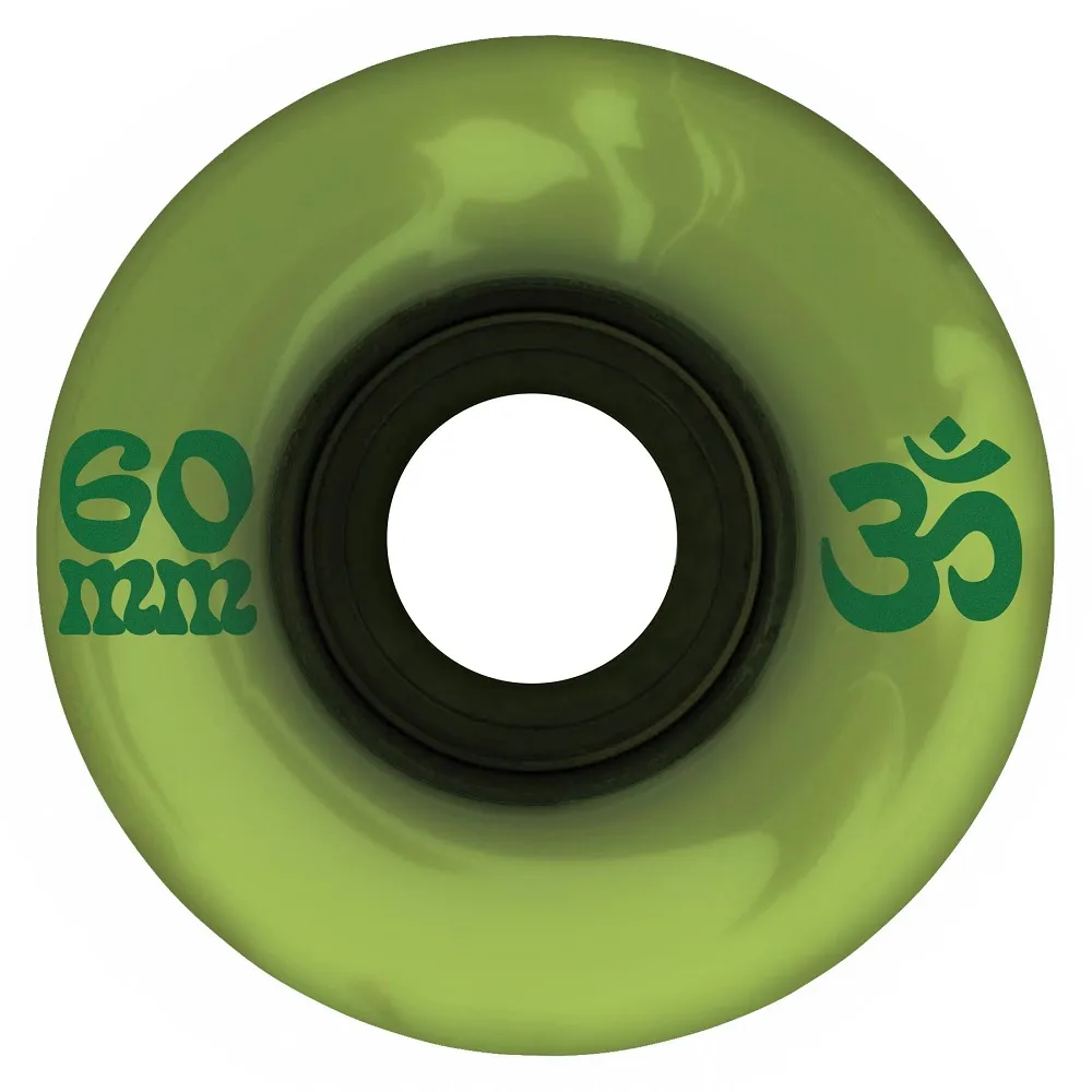 OJ Cruzen Super Juice Emerald Marble Swirl 78A 60mm Skateboard Wheels