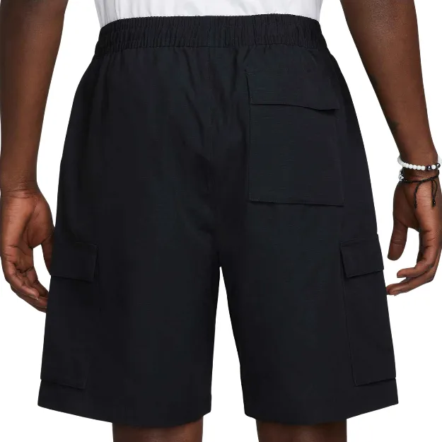 Nike SB Club Woven Cargo Black White Shorts