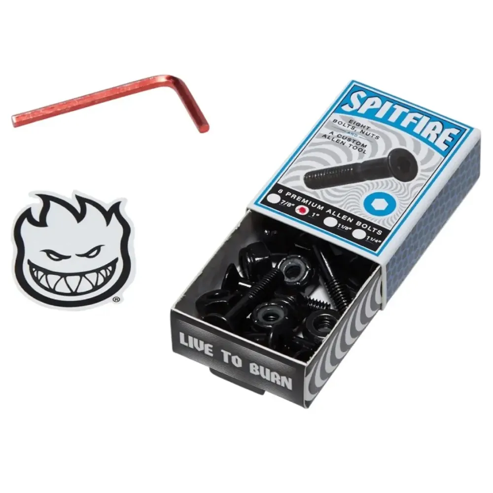 Spitfire Allen 1 1/4 Inch Skateboard Hardware