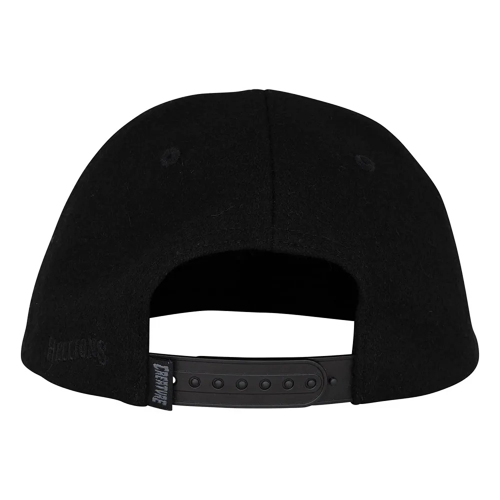 Creature Drop Out Black Snapback Hat