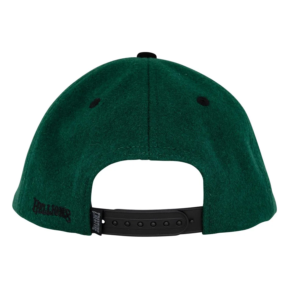Creature Drop Out Green Snapback Hat