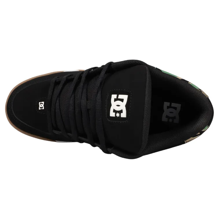 DC Command Black Camo Mens Skate Shoes