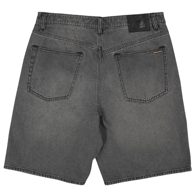 Volcom Billow Denim Concrete Shorts