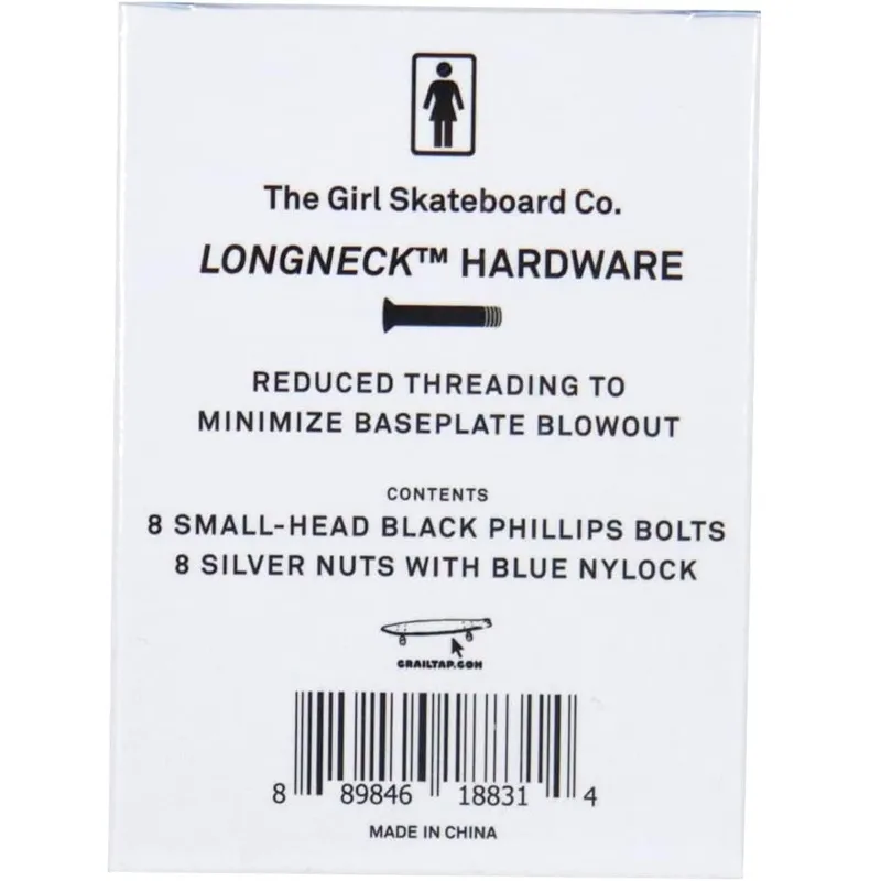Girl Phillips 7/8 Inch Skateboard Hardware