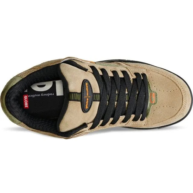 Globe Tilt Prime Olive Orange Mens Skate Shoes