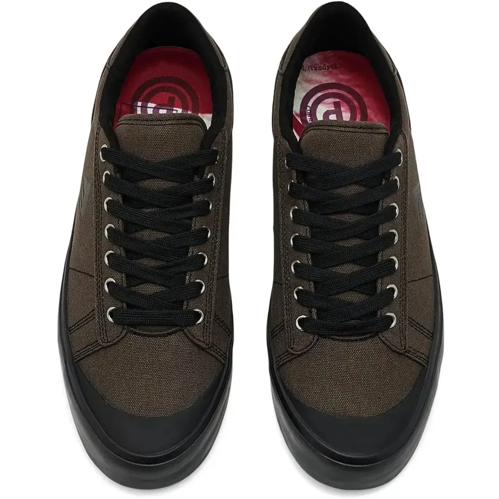 Emerica Moca X Pfranks Brown Black Mens Skate Shoes