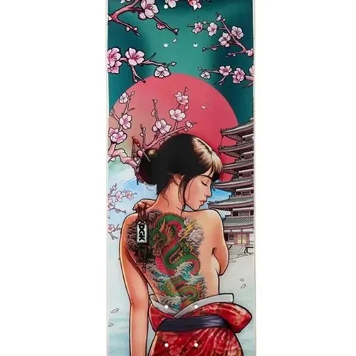 Dgk Crimson Lotus 8.25 Skateboard Deck