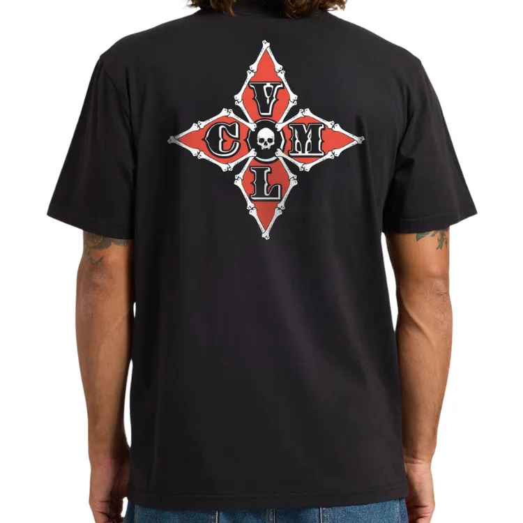 Volcom Against Black T-Shirt