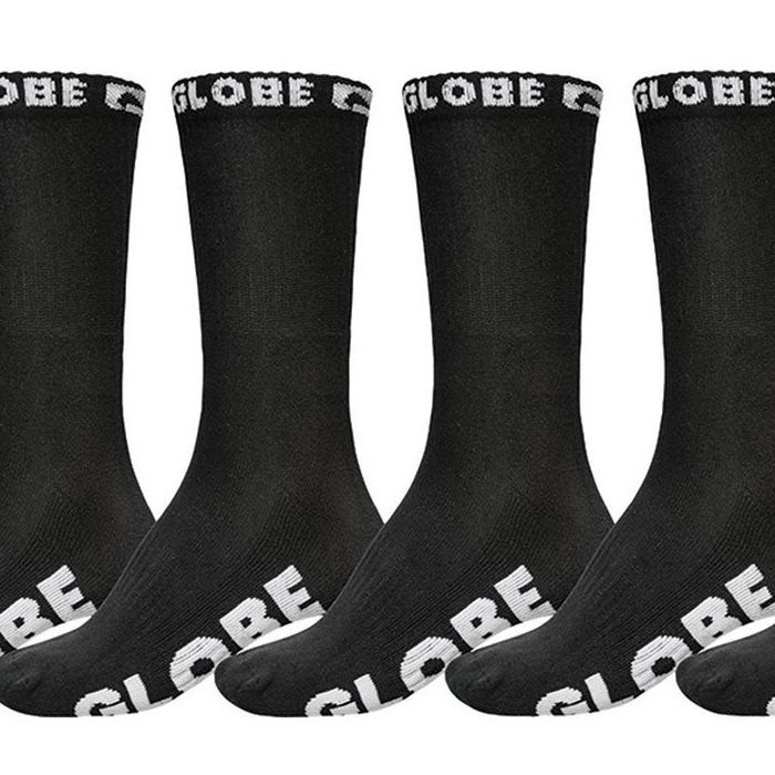 Globe Blackout Crew 5 Pairs Youth Socks