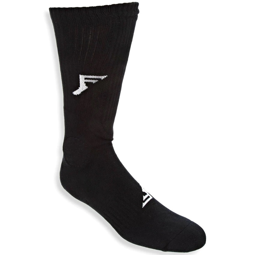Footprint Painkiller Black Knee High Small (6-9) Socks