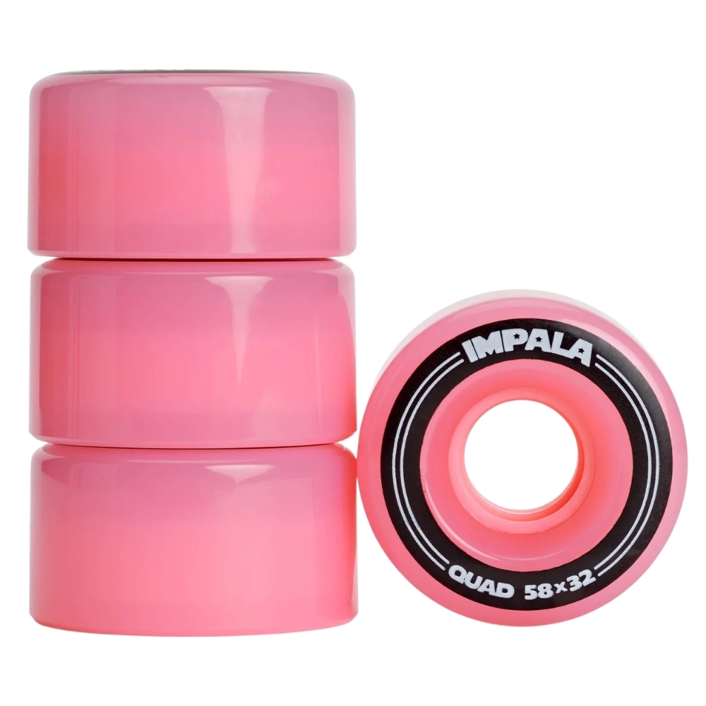 Impala Roller Skates Pink Set of 4 Replacement Wheel Set