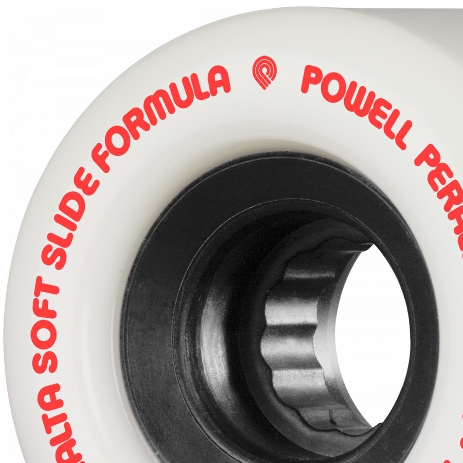 Powell Peralta Snakes White Ssf 75A 66mm Skateboard Wheels