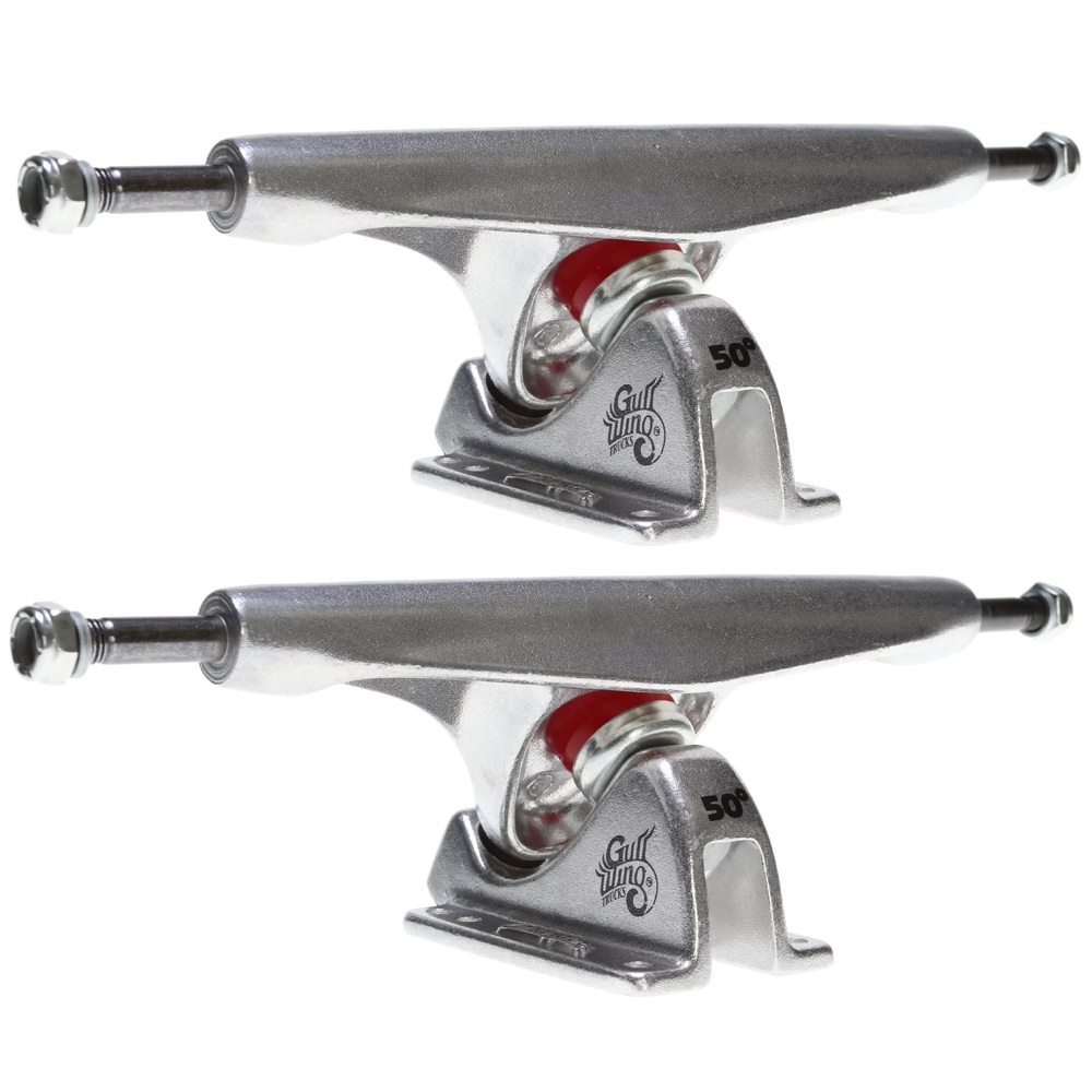 Gullwing Charger Silver Pair Skateboard Trucks