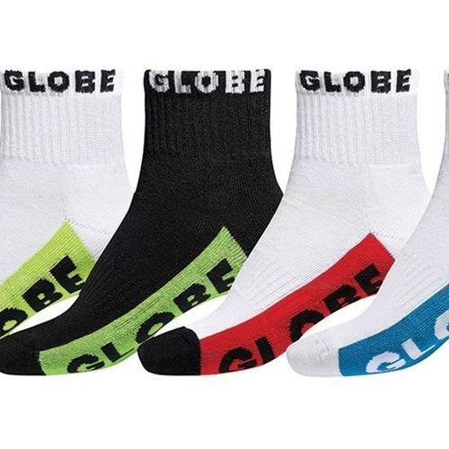 Globe Bright Crew 5 Pairs Multi Junior Socks