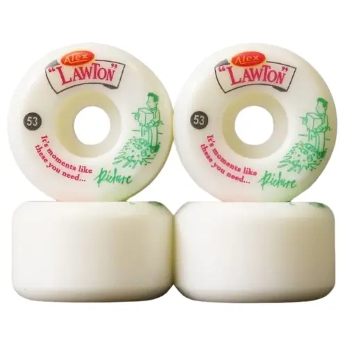 Picture Wheel Co Pro Alex Lawton Moments Conical 83B 53mm Skateboard Wheels