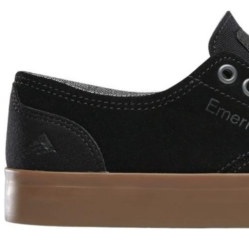 Emerica The Romero Laced Black Gum Youth Skate Shoes