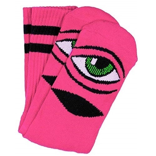 Toy Machine Sect Eye Pink Socks