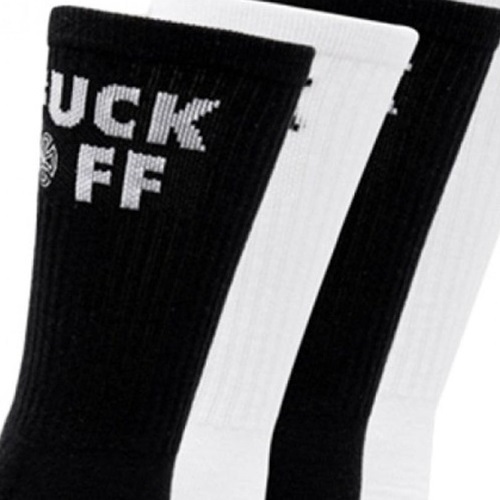 Independent F*ck Off 4 Pack Assorted Socks