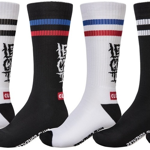 Globe Lets Get It Crew Assorted 5 Pairs Mens Socks