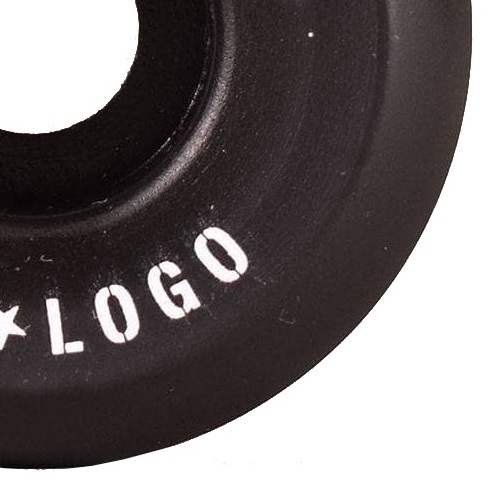 Roulettes Skateboard Mini Logo C-Cut – 53mm 101a, Noires, Neuves