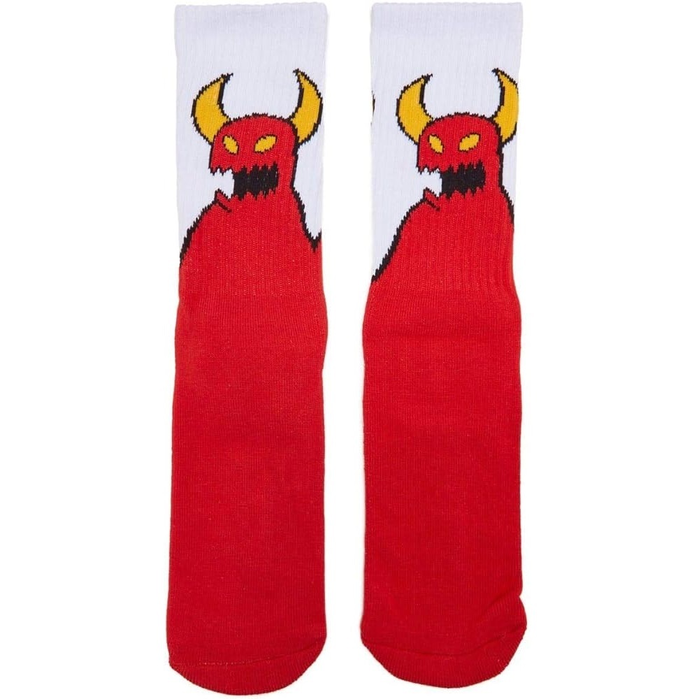 Toy Machine Sketchy Monster Crew Red Socks