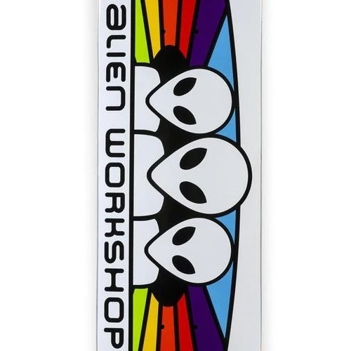 Alien Workshop Spectrum White 7.75 Skateboard Deck