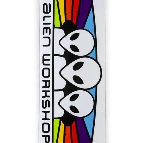 Alien Workshop Spectrum White 8.0 Skateboard Deck