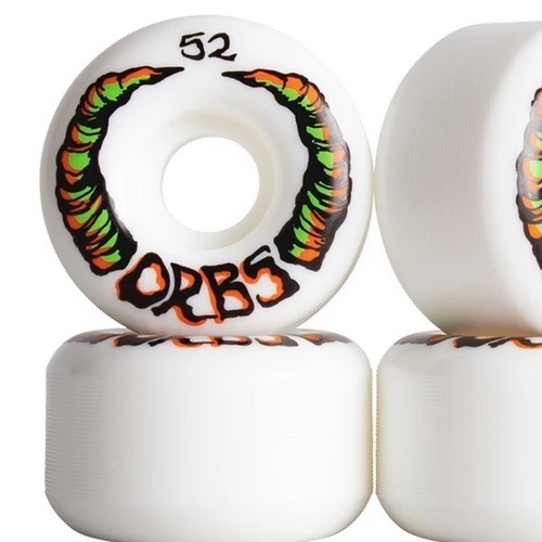 Welcome Orbs Apparitions White 99A 52mm Skateboard Wheels