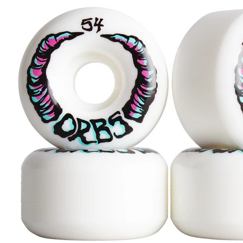 Welcome Orbs Apparitions White 99A 54mm Skateboard Wheels